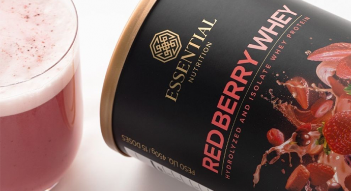 Whey protein sabor frutas vermelhas